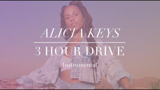 Video thumbnail of "Alicia Keys - 3 Hour Drive (feat. Sampha) Instrumental Remake (Karaoke & Lyrics)"