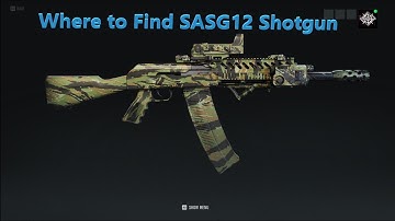 Where to find SASG12 Blueprint in Ghost Recon Breakpoint