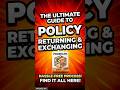 Shopping online shouldn’t be a gamble. Here is how our easy Return & Exchange policy works!