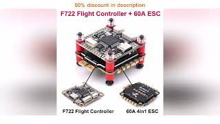 Latest Products You Must Know! F405 F405HD / F7 F722 Flight Controller / F4 V3S Plus FC   60A 4i