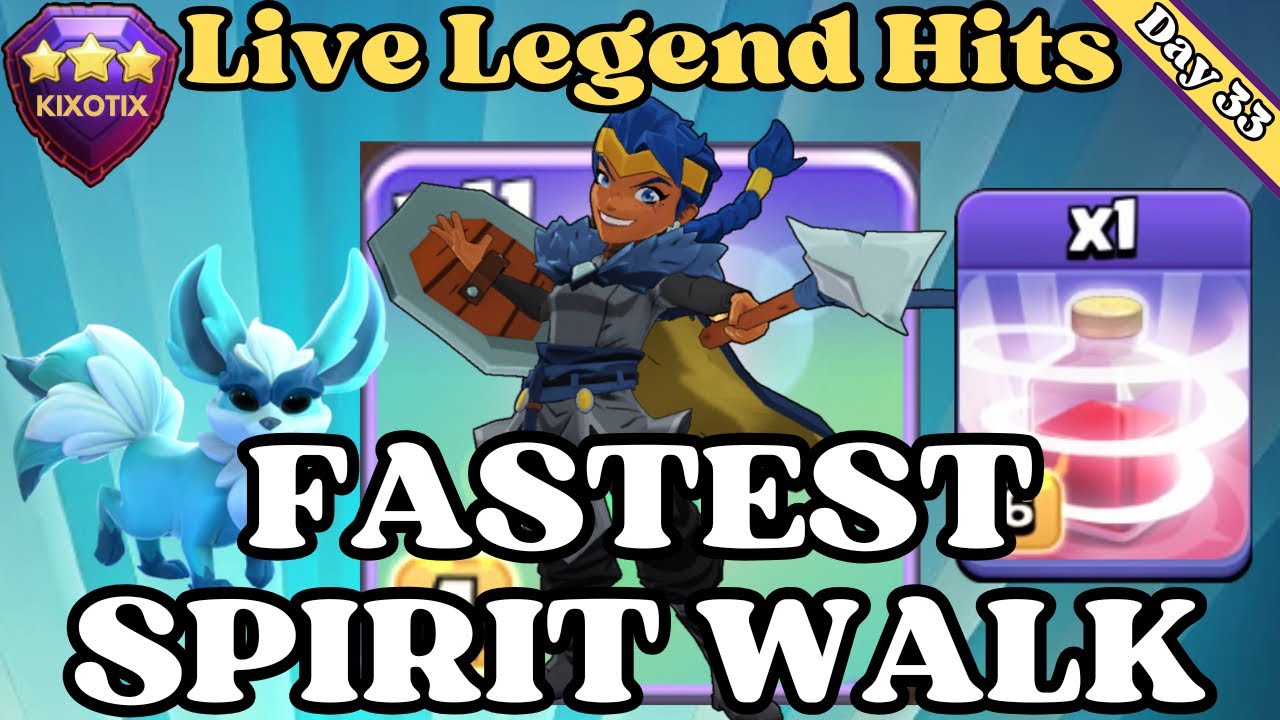 SPIRIT WALK DOMINATION - FASTEST Root Rider Attack Strategy | NEW META Attack | Clash of Clans