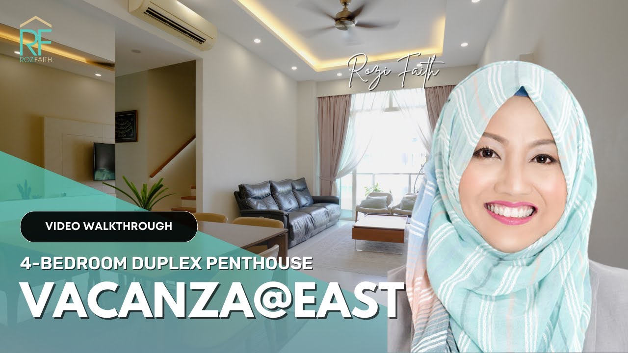 Vacanza East 4-Bedroom Duplex Penthouse Video Walkthrough - Rozi Faith