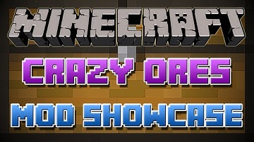 Minecraft | Mod Showcase | Crazy Ores!!!!