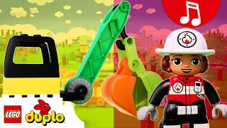 Firefighters Save the Day! + More Nursery Rhymes | LEGO DUPLO | Kids Songs | Cartoon for Kids