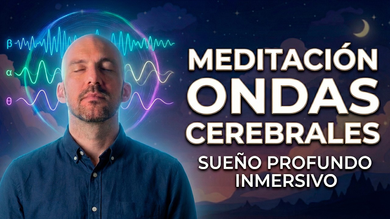 ¡¡CEREBRO EN CALMA!! con esta MEDITACIÓN para DORMIR PROFUNDO (Pantalla oscura)