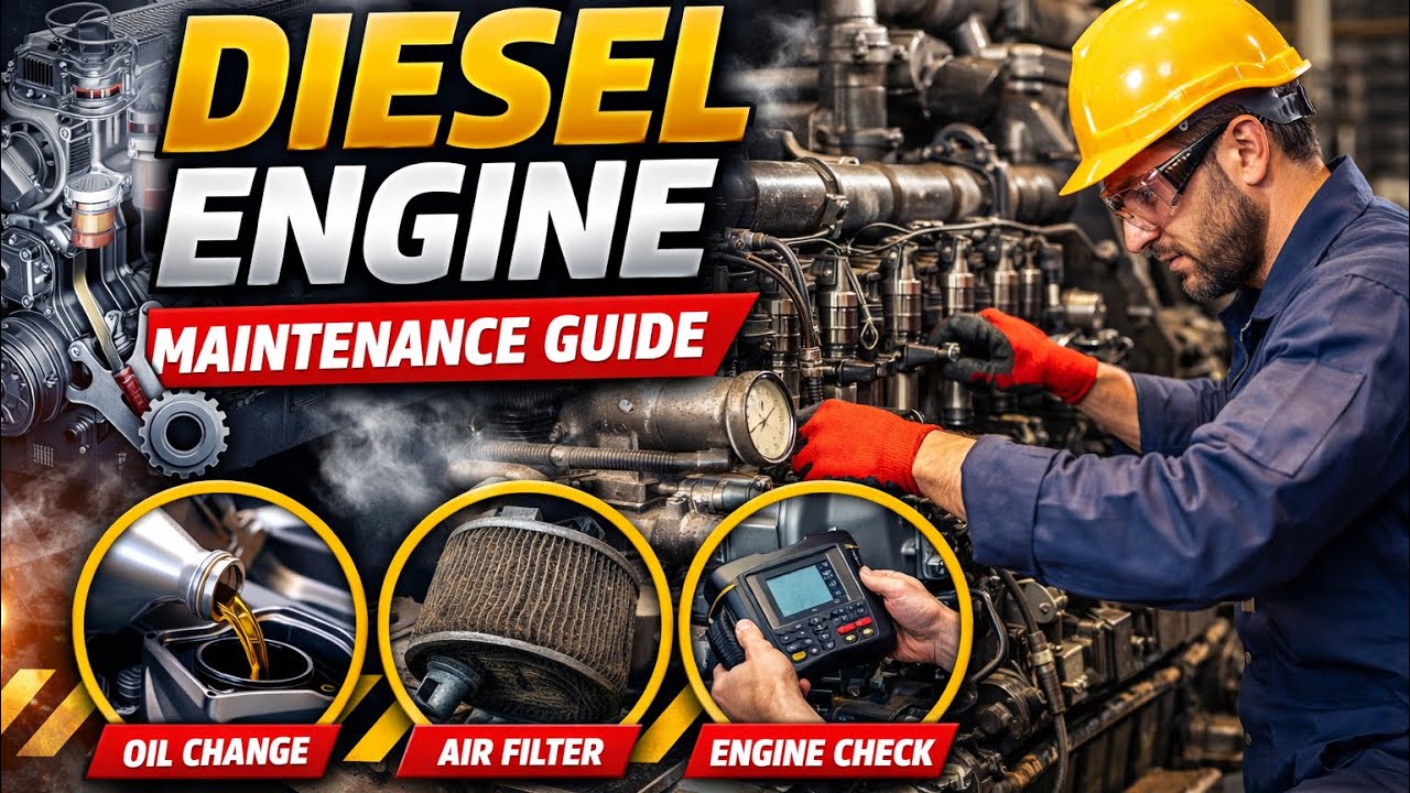 Diesel Engine Maintenance Procedure | Maintenance Tips You Must Know # ...