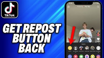 How To Get Repost Button Back on TikTok (2025) - Easy Fix