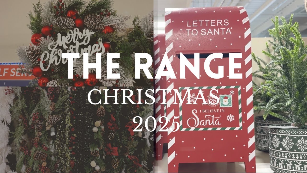 THE RANGE CHRISTMAS DECORATIONS | CHRISTMAS 2025