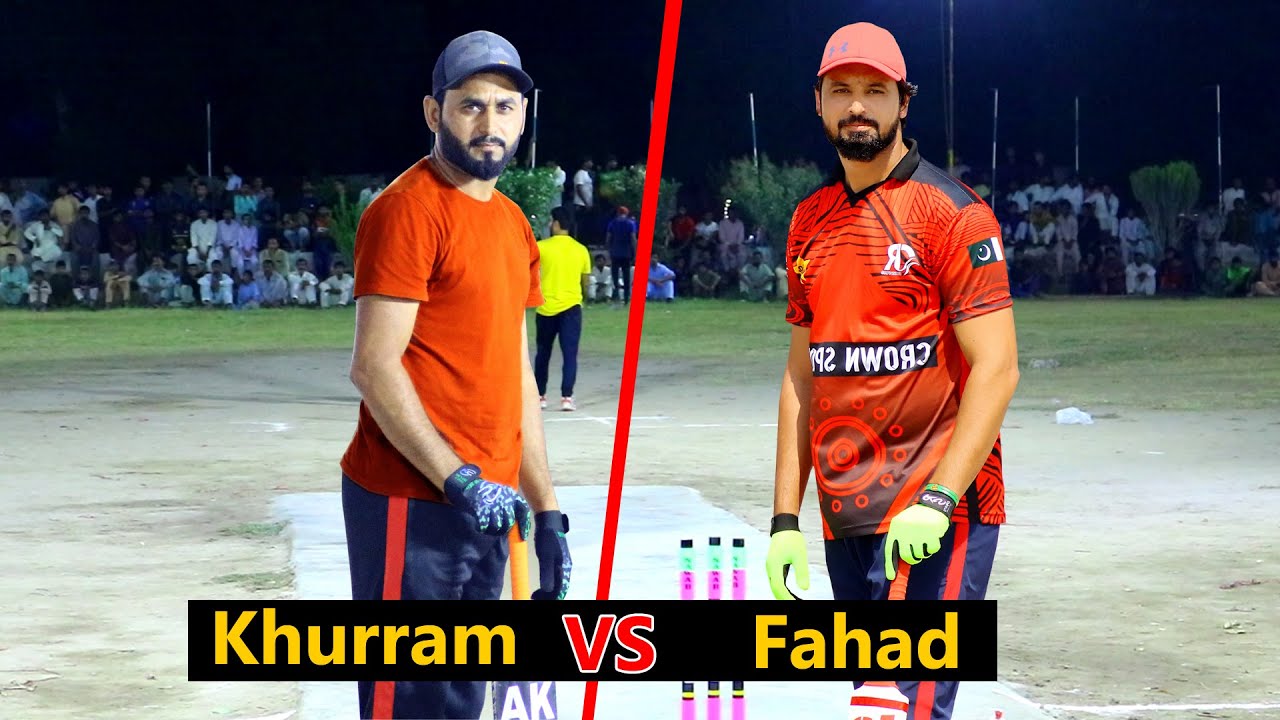 Khurram Chakwal vs Fahad Mian Channu Hasan Penda 101 runs need 30 Balls ...