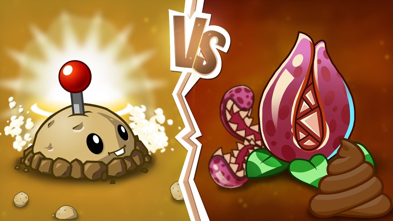 Пожиратель недооценен? Или он хуже даже Мины? Самое говнючее сравнение на канале PvZ Дичь!