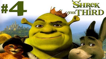 YE OLD RUINS - Shrek The Third (Xbox 360) Walkthrough Part 4