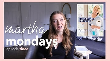 MARTHA MONDAYS | The Ultimate Cleaning Checklists | I don