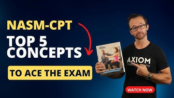 Top 5 Concepts To Master For The NASM-CPT Exam || NASM-CPT Exam Study Prep