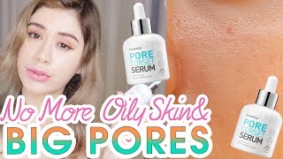 Skinmiso Pore Corset Serum Review Demo How To Shrink Pores Youtube