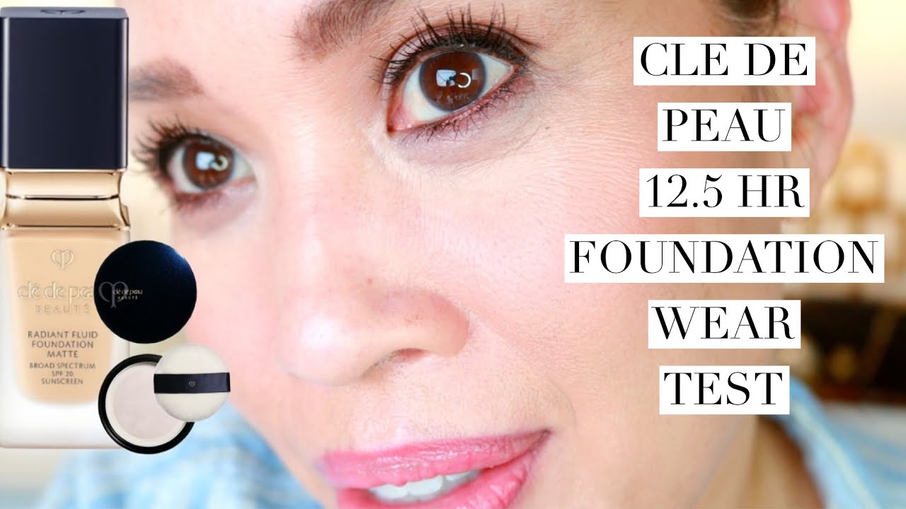 ✨NEW✨CLE DE PEAU RADIANT FLUID MATTE FOUNDATION ✨ 12.5 HOUR TEST✨ EVERYDAY EDIT