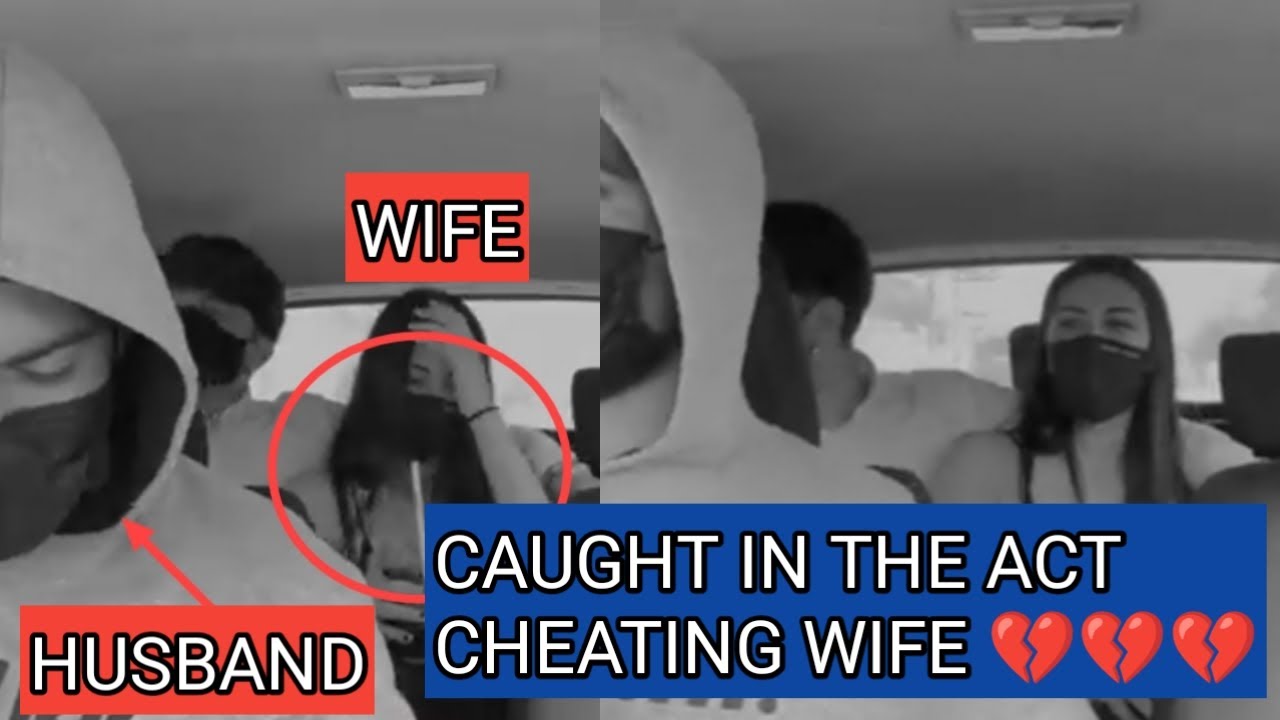Cheating wife caught in the act
