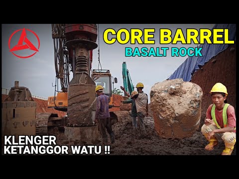 KETANGGOR WATU‼️Core Barrel Cutting Igneous Rock