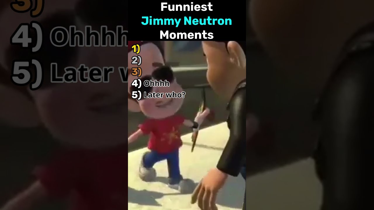 Top 5 Funniest Jimmy Neutron Moments Shorts