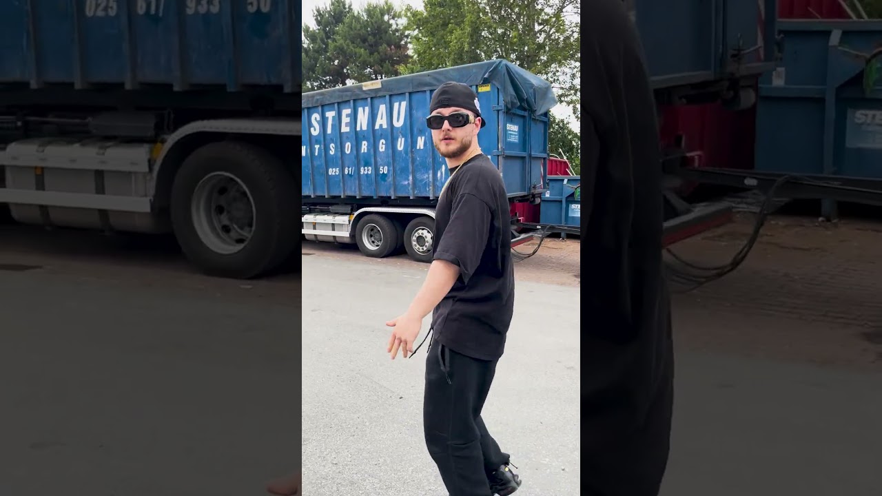 Deutsche Rapper besuchen 🗑️♻️ 