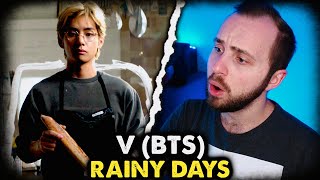 V (BTS) - Rainy Days // реакция на кпоп
