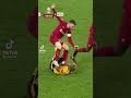 Andy Robertson stamps on Adama Traore