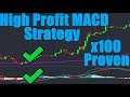 Highly Profitable MACD Trading Strategy Proven 100 Trades (2 Stage Take Profit)