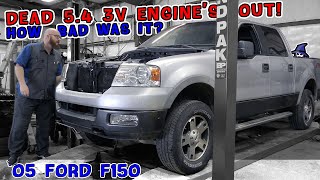 What really happens inside a Ford 5.4L 3 valve! Let the CAR WIZARD show just how bad it gets