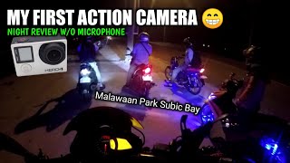 GOPRO HERO4 NIGHT REVIEW WITHOUT MICROPHONE | MALAWAAN PARK  SUBIC BAY #Kawasaki200ns #GoProHero4