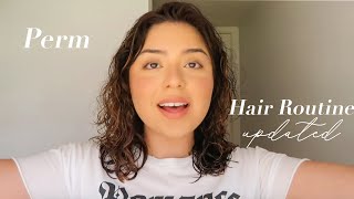 PERM HAIR CARE ROUTINE | + Tips