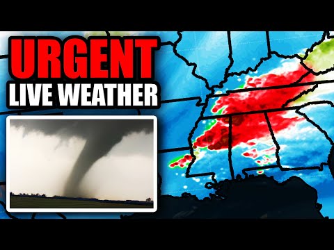 ? LIVE - Tornado Outbreak Coverage - Storm Chasers On The Ground - Live Weather Channel...