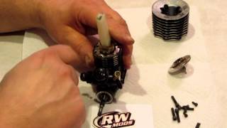 How to take apart a nitro engine
