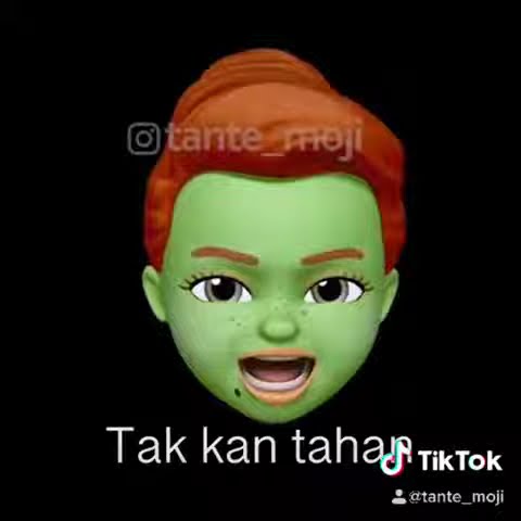 tante emoji lucu😂