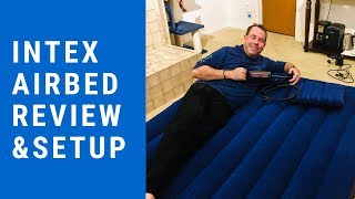 Intex Airbed Review and Setup