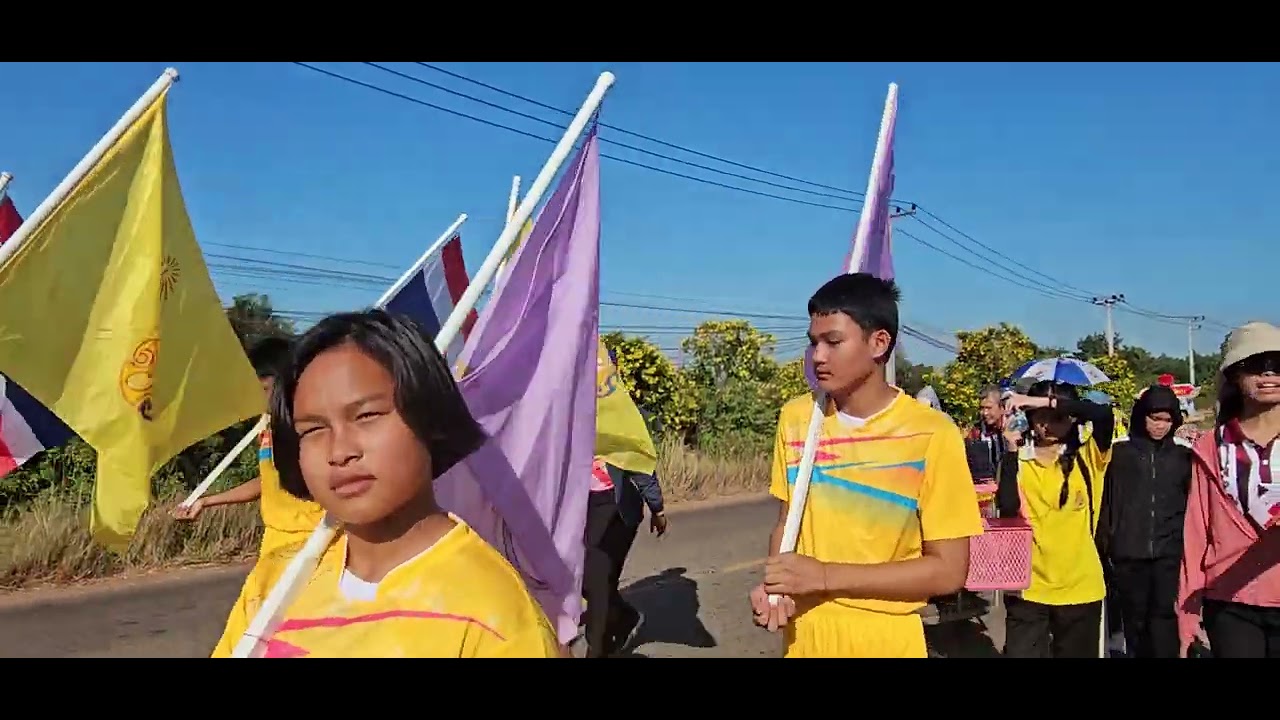 ขบวนพาเหรดกีฬาเขตคุณภาพฯ2567โรงเรียนบ้านปรือวายใหญ่