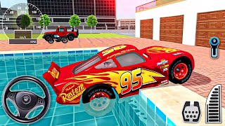Car Bike Game: McQueen an Indian Tractor and drives a new Indian Police - Android GamePlay screenshot 4