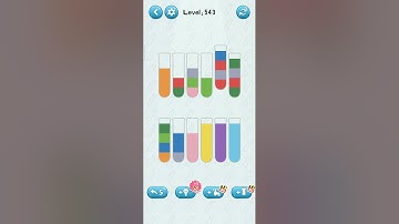 water sort puzzle game level 543 Numpuz android IOS game All level gameplay funny gaming