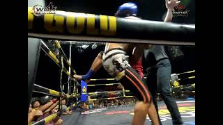 (HD) Nang Comedy 🔴 vs 🔵 Faizal | WDR Muaythai 2022 | 3 Jun 2022