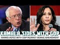 Kamala Harris Votes With GOP Against Bernie Amendment