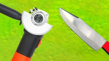 Amazing Method To Sharpen A Knife To Razor Sharp in Just 3 Minute
