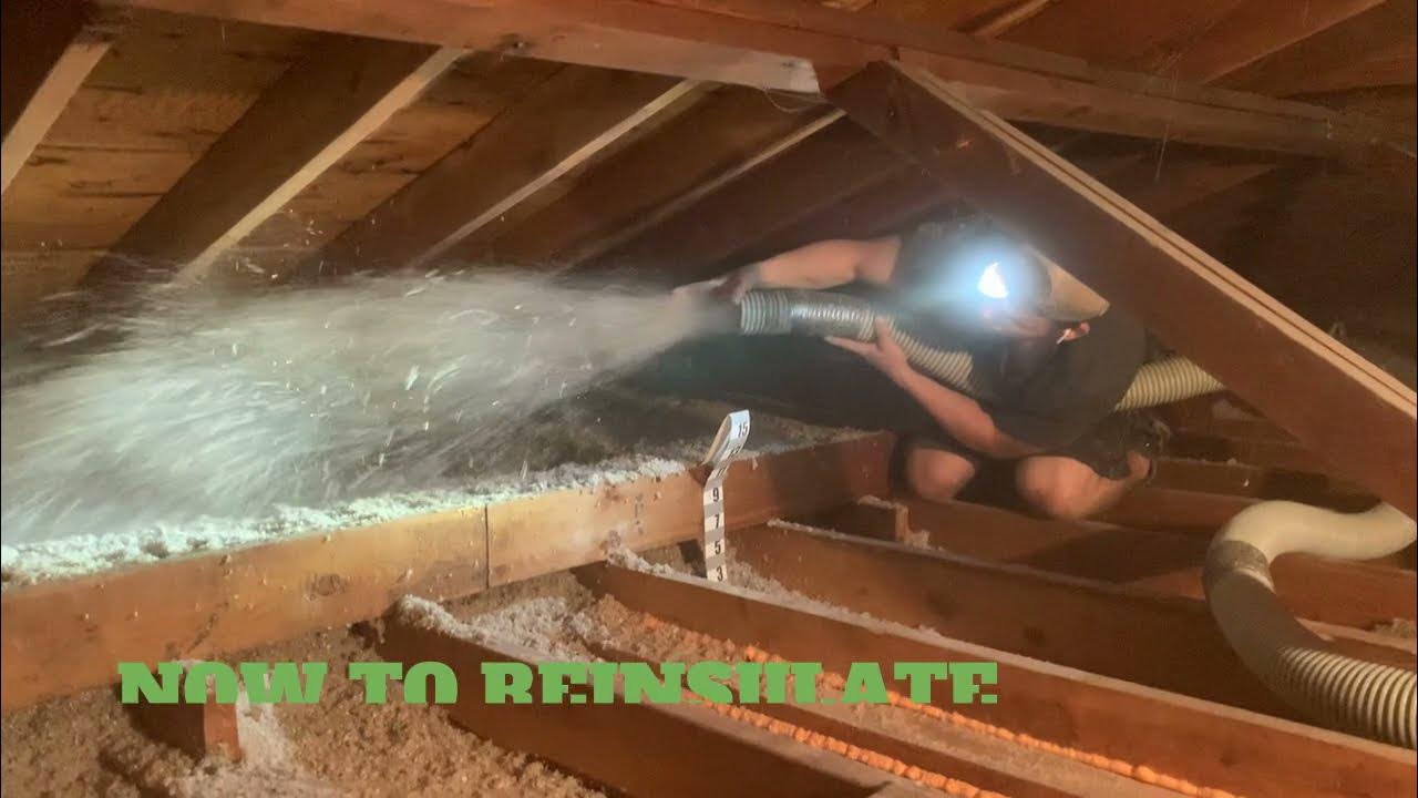 Another Attic Makeover using Applegate Bora Spray Cellulose Insulation