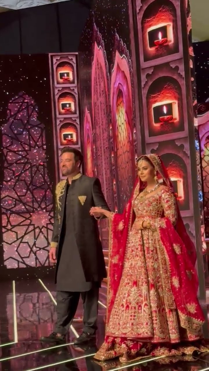 Amar Khan \u0026 Mikaal Zulfiqar At 2nd Day of 22nd NEO HUM Bridal Couture Week #NHBCW24 #NHBCW #NEO