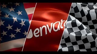 Custom Flags by kurbatov | After Effects Element Template (Best Seller) #AfterEffectsTemplate