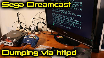 Sega Dreamcast BIOS and GD-ROM Dumping via httpd