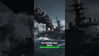 Navio Russo Afunda: O Brasil Faz Míssil Secreto! #shorts