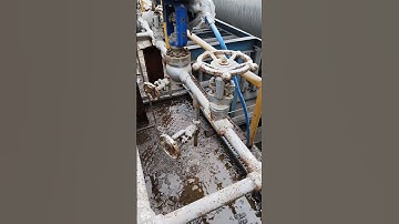 drain properly before charging any unused steam line #powerplant #energy
