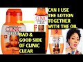 Clinic Clear Whitening Product Review/Is it good to use both the oil and the Lotion/whitening oil