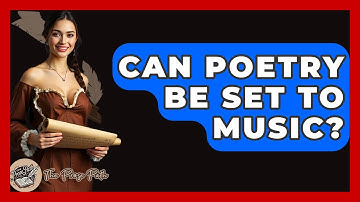 Can Poetry Be Set To Music? - The Prose Path