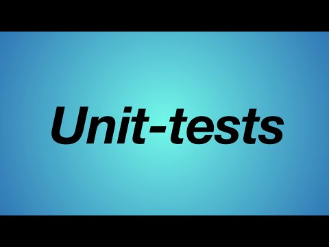 Видео: Как вы пишете модульные тесты?