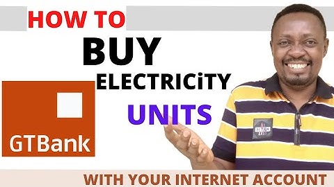 How to instantly pay NEPA bills with GTBANK online banking...