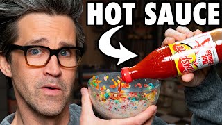 What's the Weirdest Food to Put Hot Sauce On?